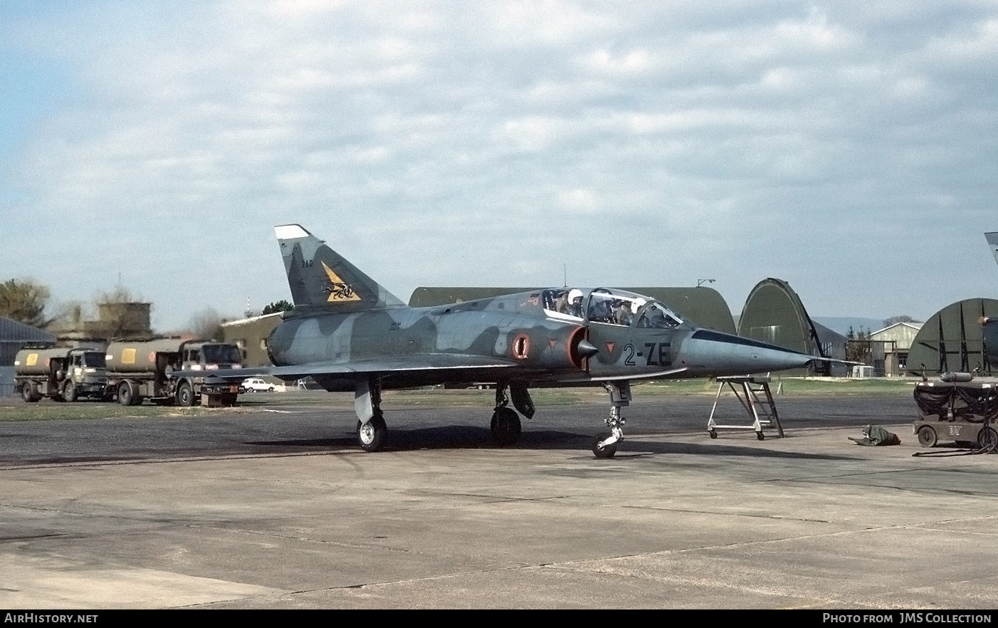 Aircraft Photo of 260 | Dassault Mirage IIIBE | France - Air Force | AirHistory.net #825547