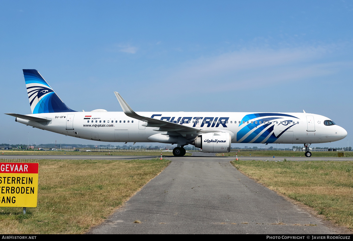 Aircraft Photo of SU-GFW | Airbus A321-271NX | EgyptAir | AirHistory.net #825549