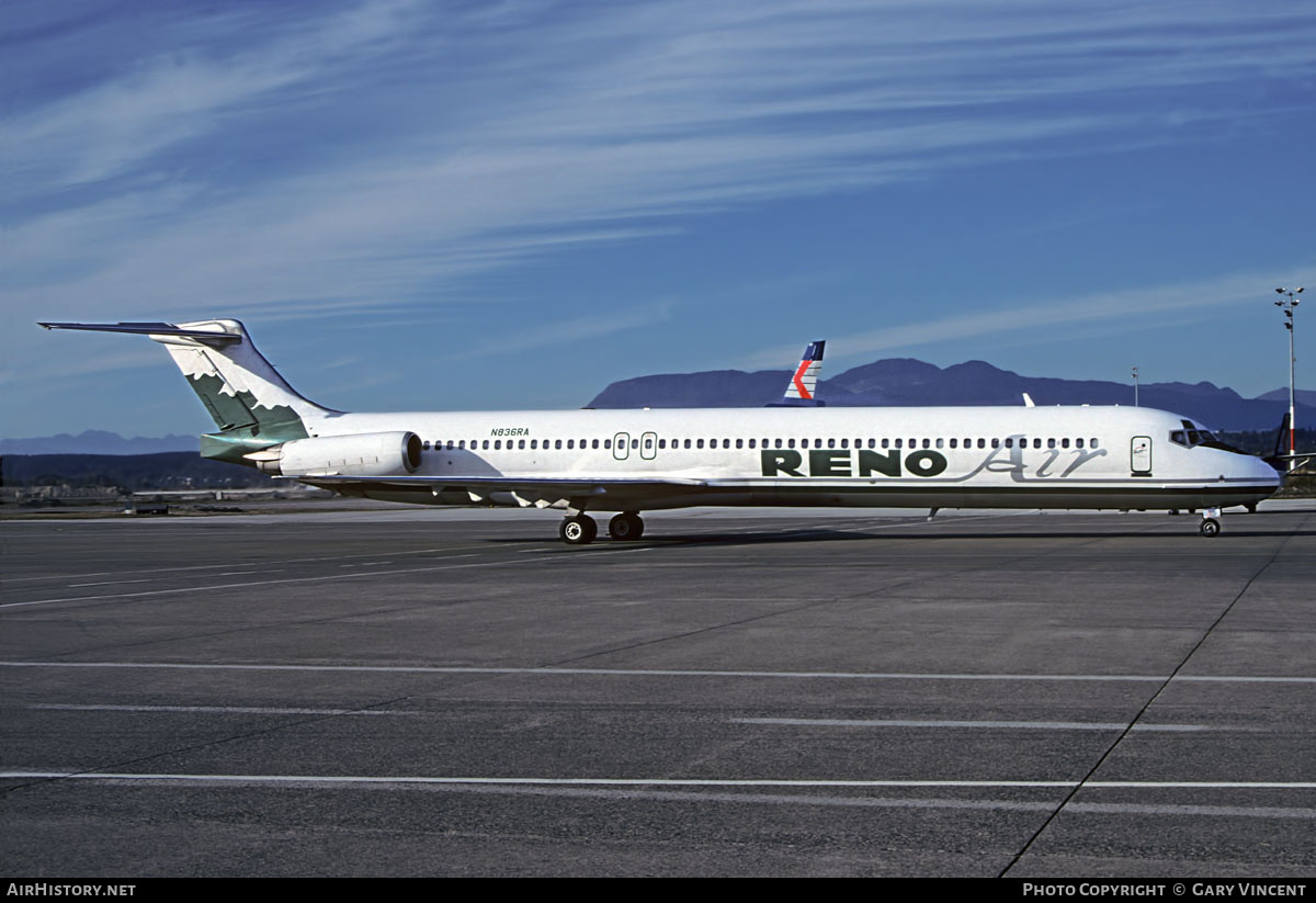 Aircraft Photo of N836RA | McDonnell Douglas MD-83 (DC-9-83) | Reno Air | AirHistory.net #825557