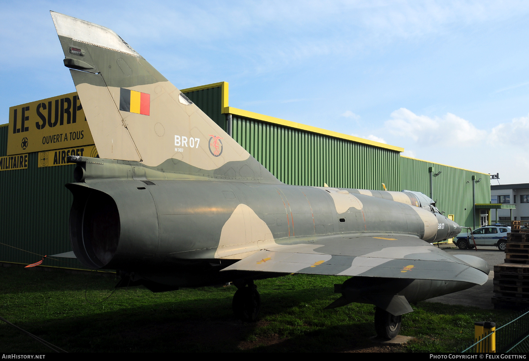 Aircraft Photo of BR07 | Dassault Mirage 5BR | Belgium - Air Force | AirHistory.net #825563