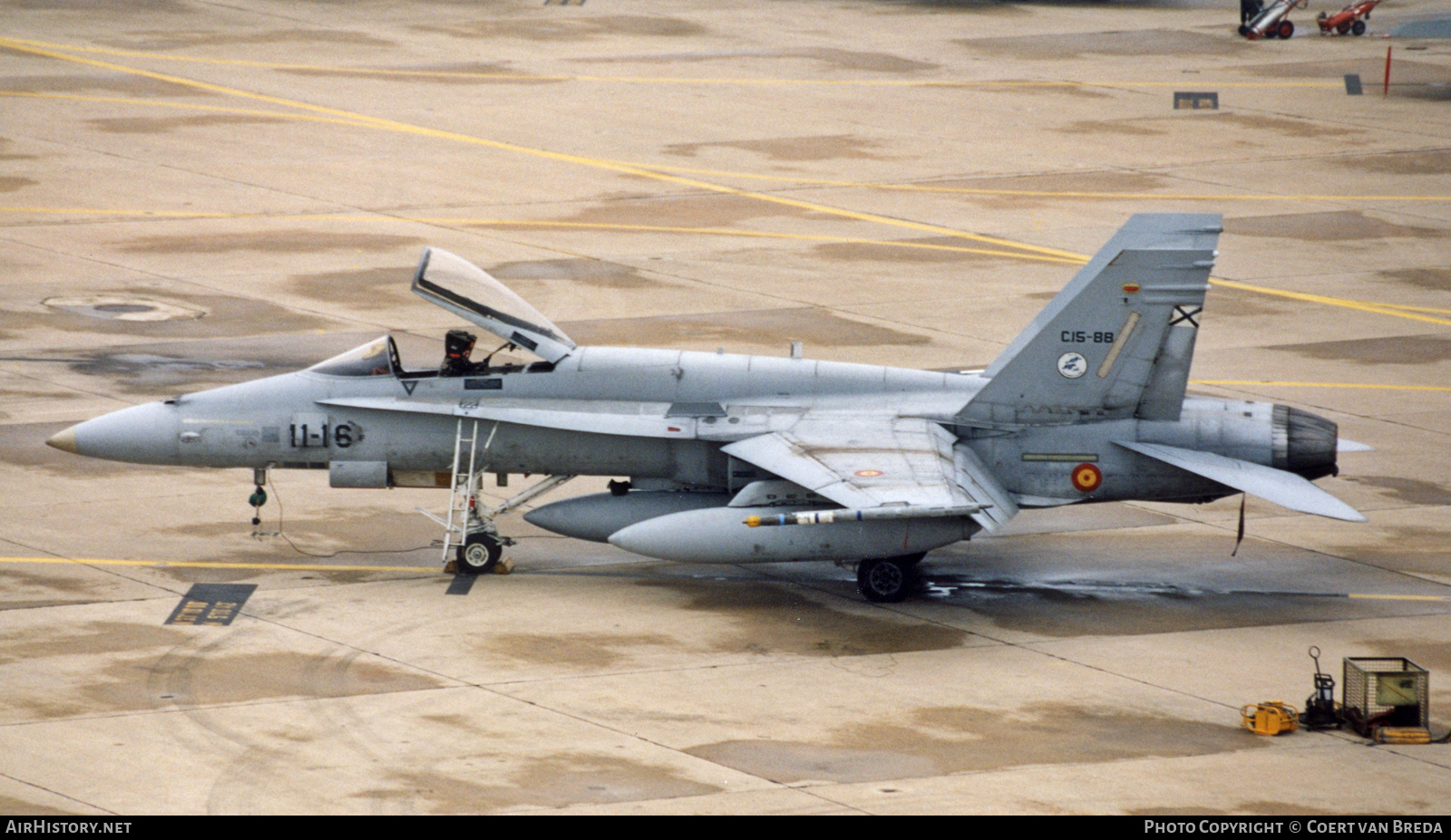 Aircraft Photo of C.15-88 | McDonnell Douglas F/A-18A+ Hornet | Spain - Air Force | AirHistory.net #825565
