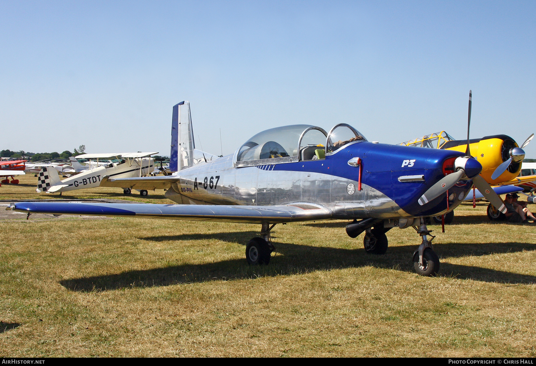 Aircraft Photo of OO-PIL / A-867 | Pilatus P-3-05 | AirHistory.net #825570