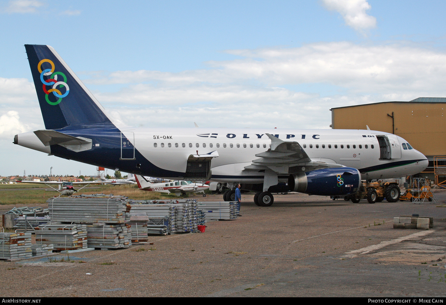 Aircraft Photo of SX-OAK | Airbus A319-132 | Olympic | AirHistory.net #825581