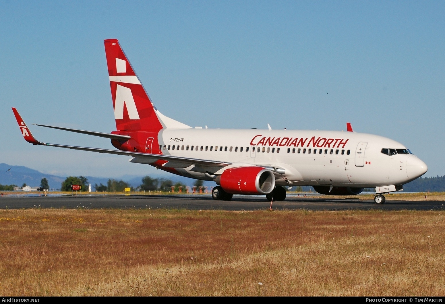 Aircraft Photo of C-FHNN | Boeing 737-7CT | Canadian North | AirHistory.net #825594