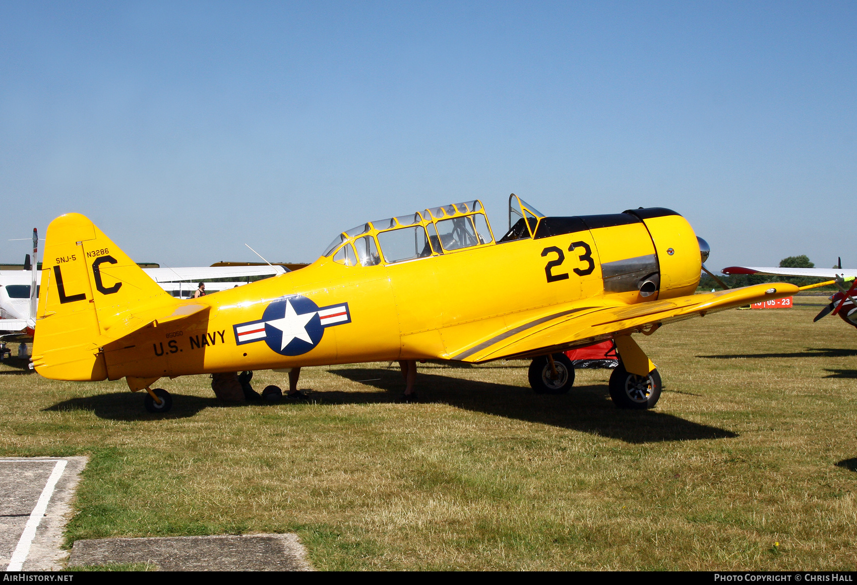 Aircraft Photo of N3286 / 85050 | North American SNJ-5 Texan | USA - Navy | AirHistory.net #825611