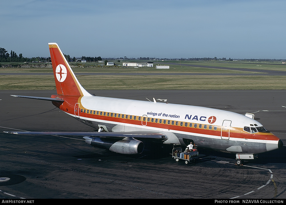 Aircraft Photo of ZK-NAD | Boeing 737-219 | New Zealand National Airways Corporation - NAC | AirHistory.net #825617