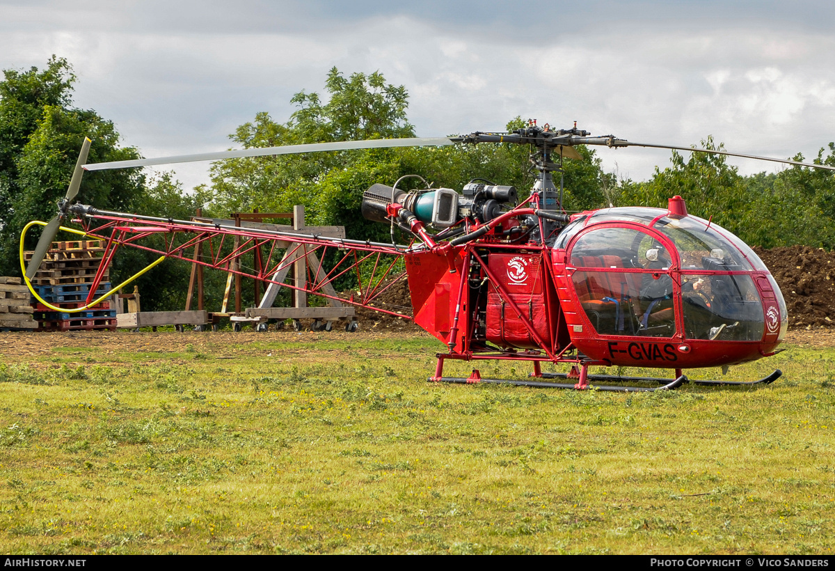 Aircraft Photo of F-GVAS | Sud SE-313B Alouette II | AirHistory.net #825621