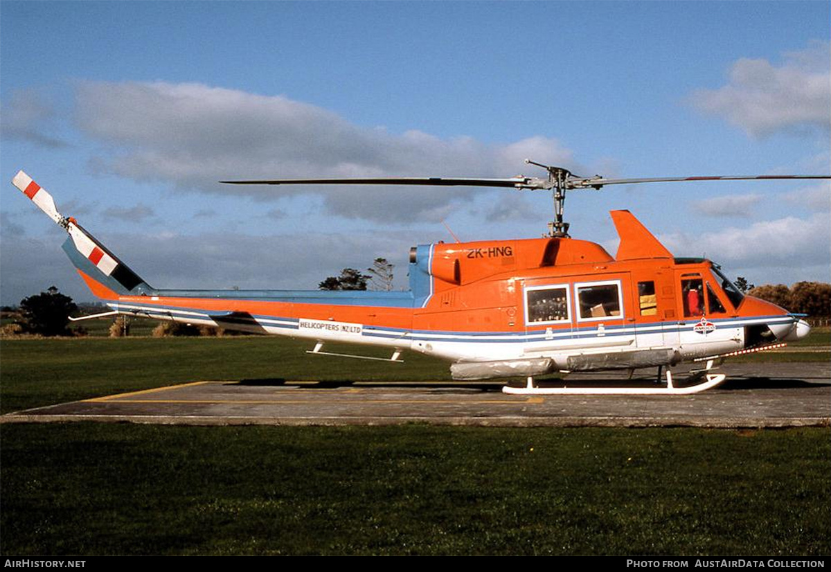 Aircraft Photo of ZK-HNG | Bell 212 | Helicopters NZ | AirHistory.net #825631
