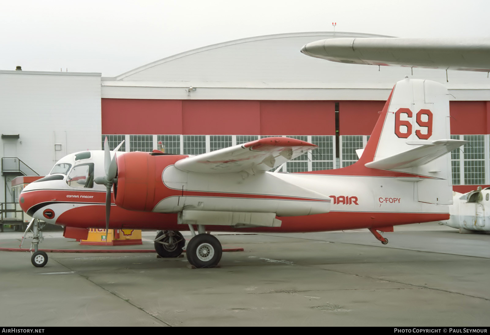 Aircraft Photo of C-FOPY | Conair CS2F Firecat | Conair Aviation | AirHistory.net #825640