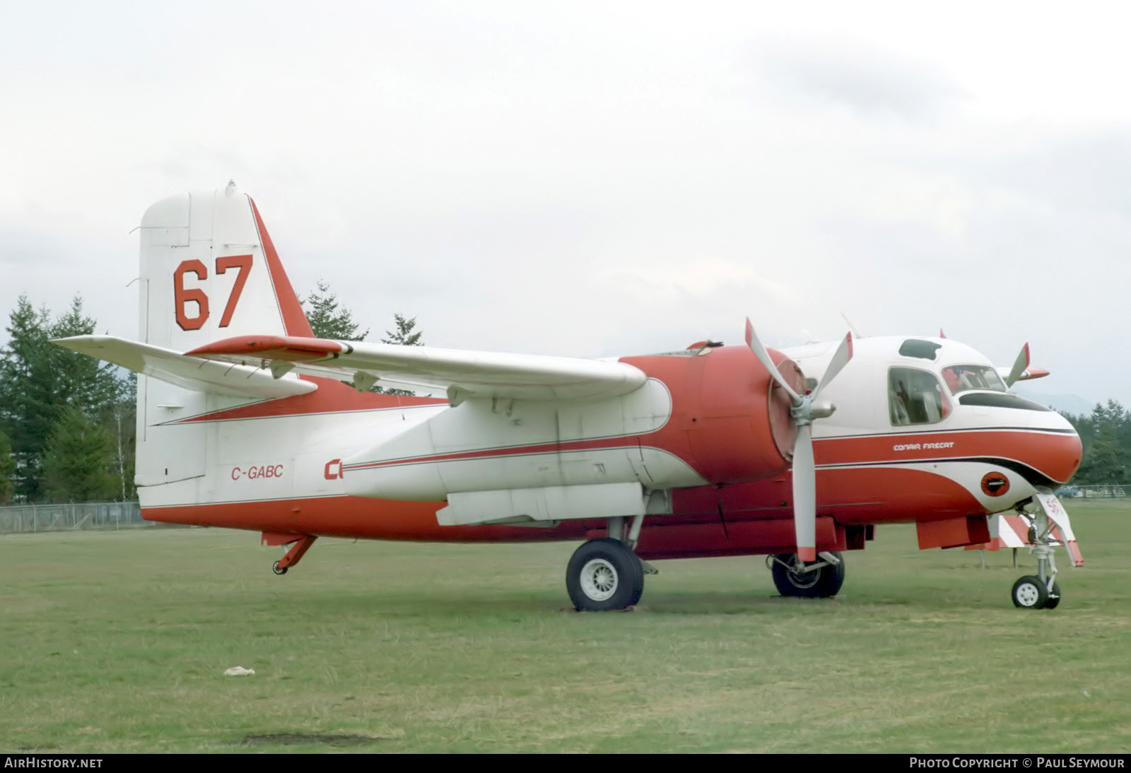 Aircraft Photo of C-GABC | Conair CS2F Firecat | Conair Aviation | AirHistory.net #825643