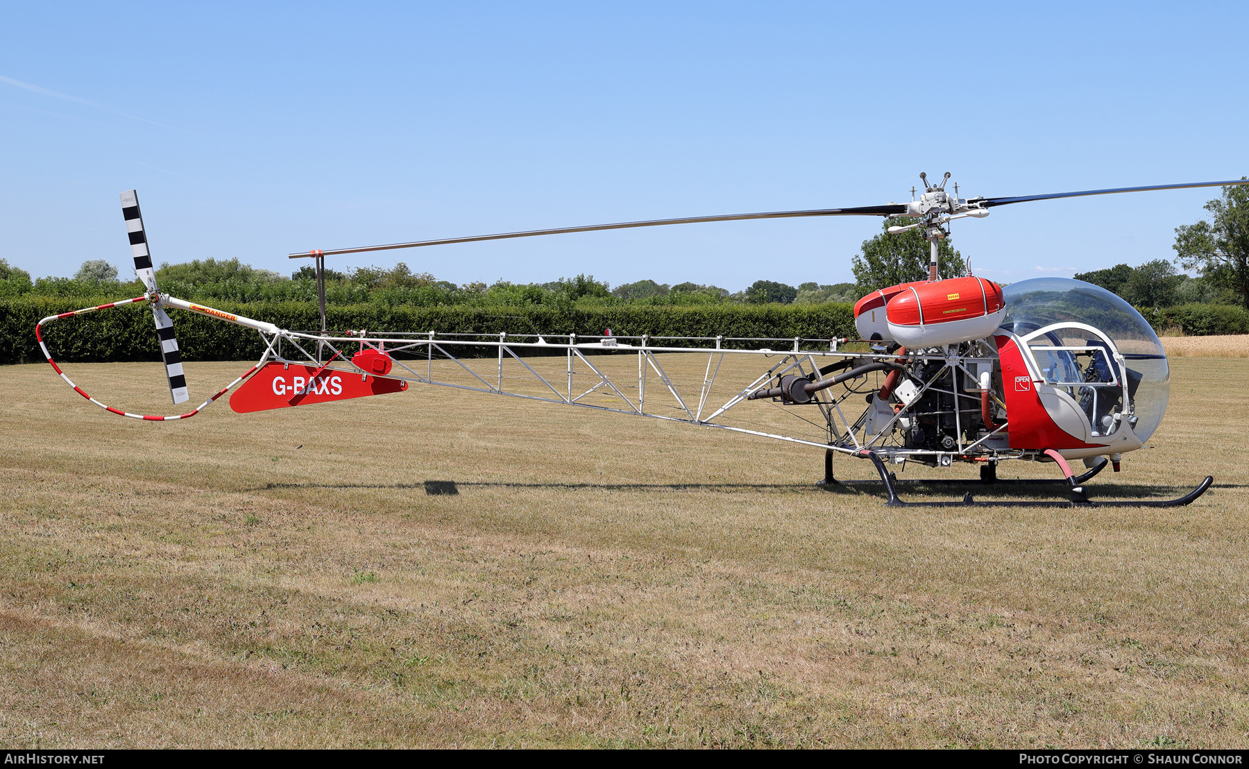 Aircraft Photo of G-BAXS | Bell 47G-5 | AirHistory.net #825663