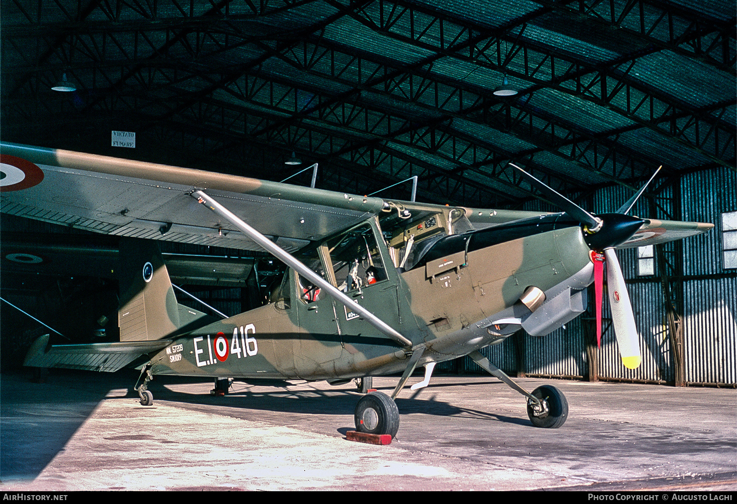 Aircraft Photo of MM57209 | SIAI-Marchetti SM-1019E | Italy - Army | AirHistory.net #825665