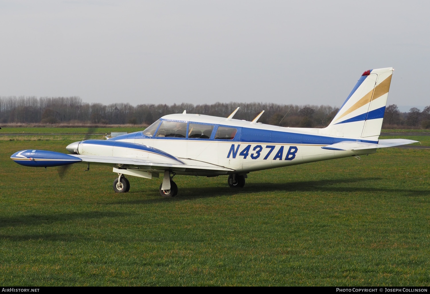 Aircraft Photo of N437AB | Piper PA-30-160 Twin Comanche B | AirHistory.net #825677