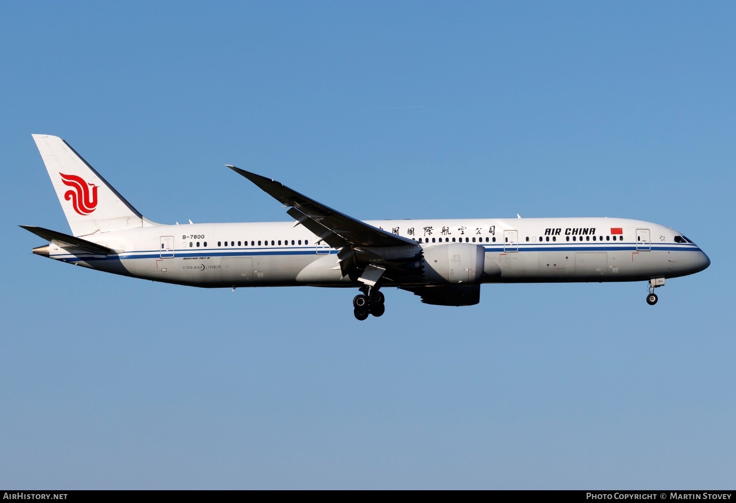 Aircraft Photo of B-7800 | Boeing 787-9 Dreamliner | Air China | AirHistory.net #825681
