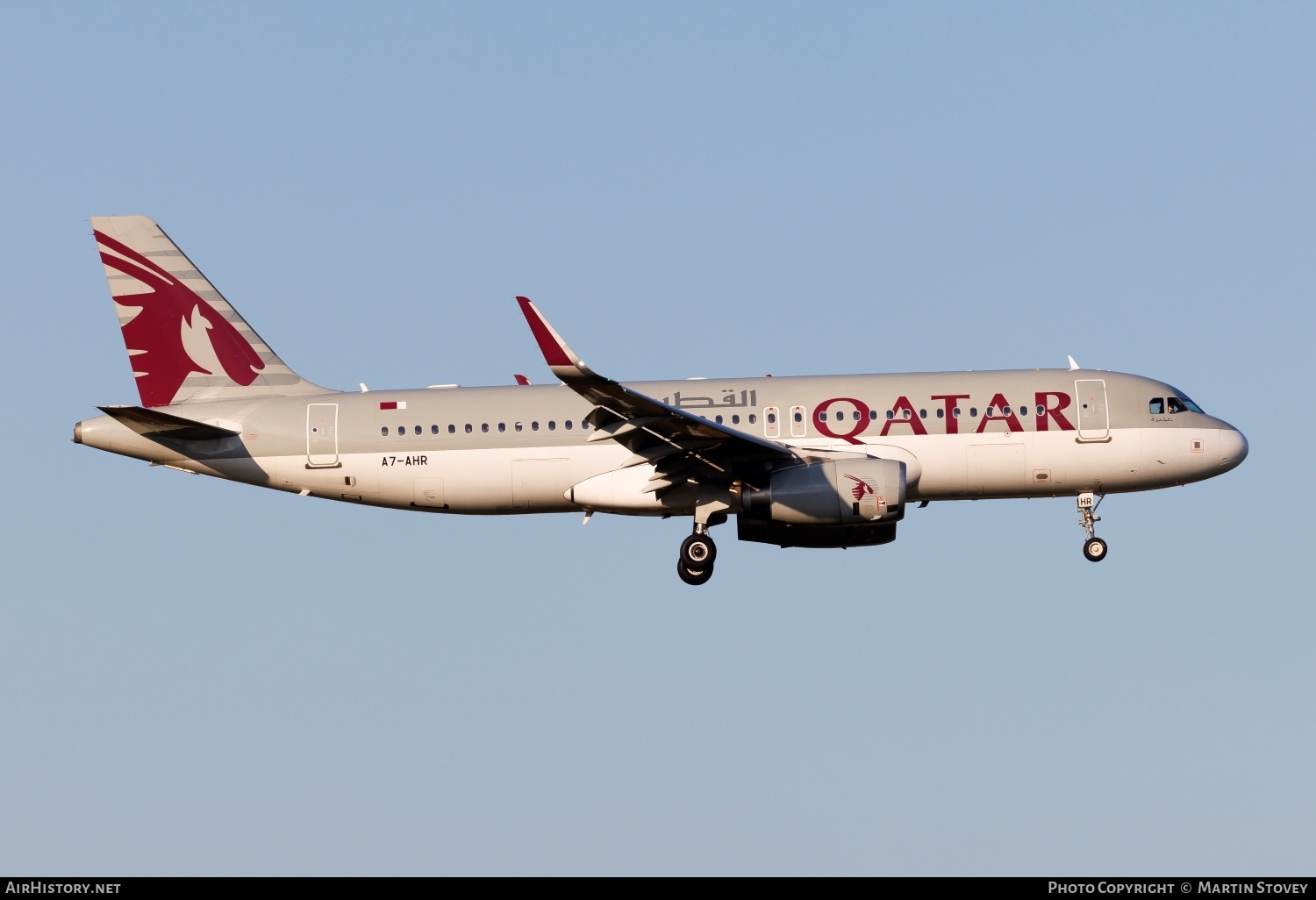 Aircraft Photo of A7-AHR | Airbus A320-232 | Qatar Airways | AirHistory.net #825684
