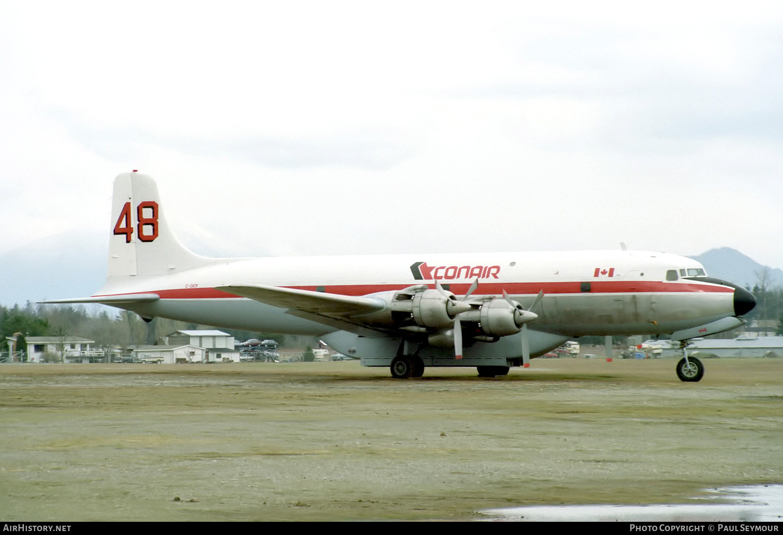 Aircraft Photo of C-GIOY | Douglas DC-6B/AT | Conair Aviation | AirHistory.net #825702