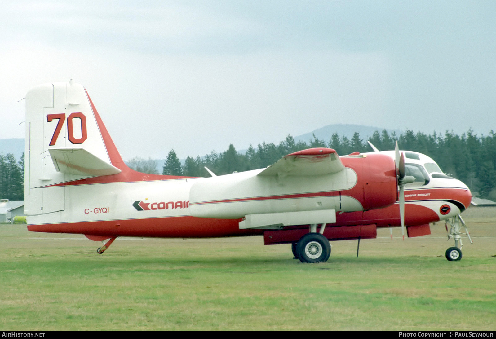 Aircraft Photo of C-GYQI | Conair S-2 Firecat | Conair Aviation | AirHistory.net #825711