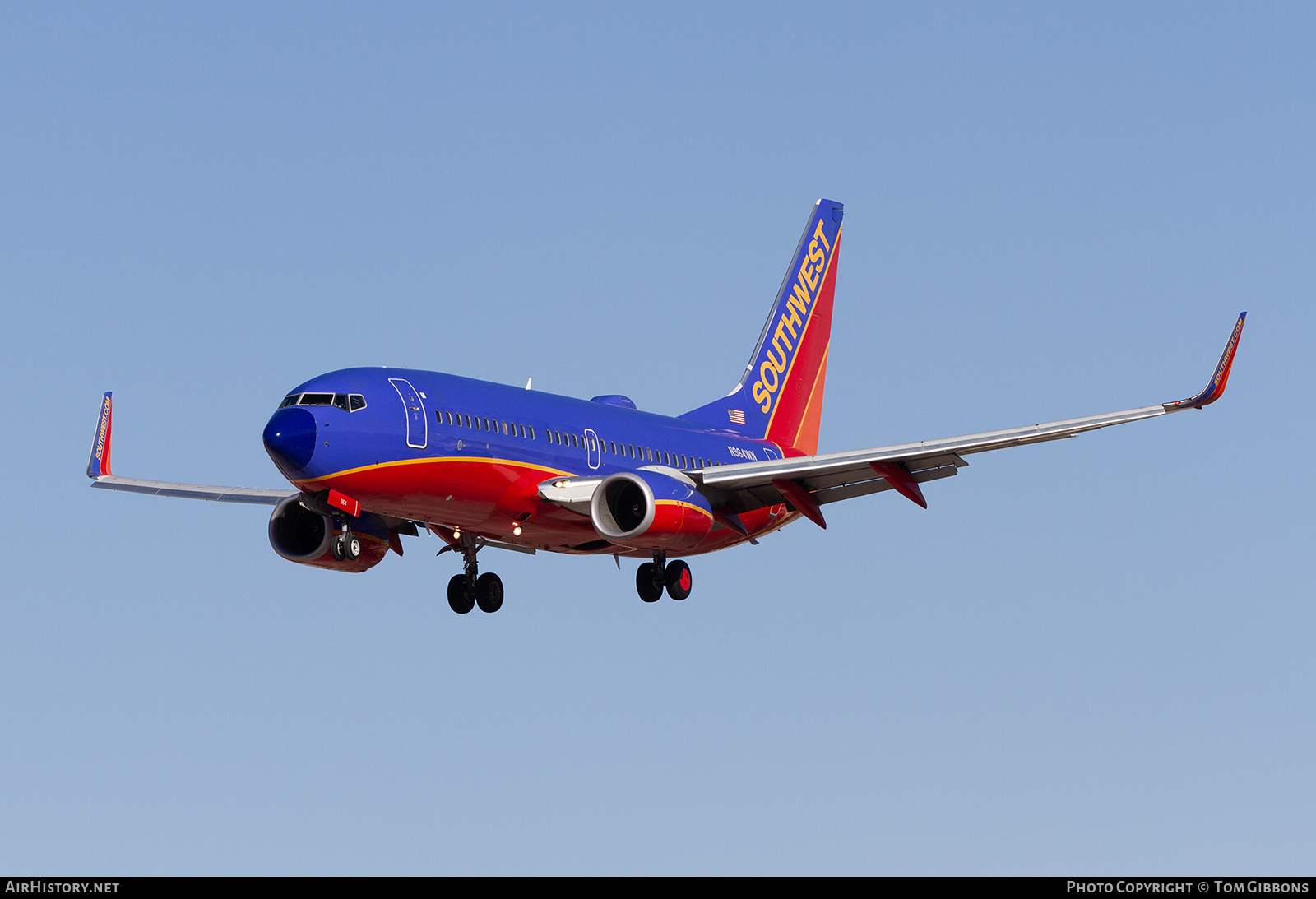 Aircraft Photo of N964WN | Boeing 737-7H4 | Southwest Airlines | AirHistory.net #825714