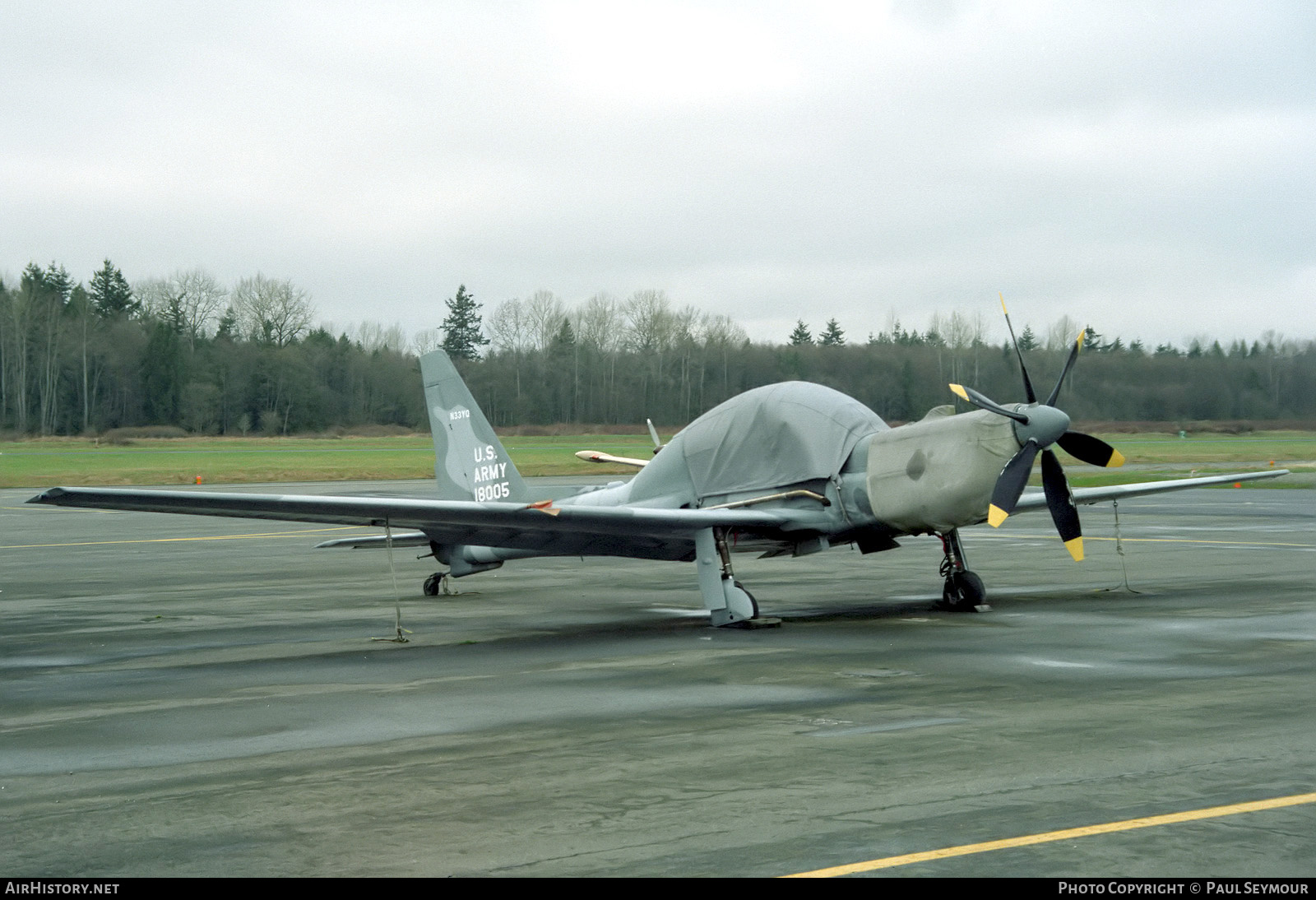 Aircraft Photo of N33YQ / 18005 | Lockheed YO-3A Quiet Star | USA - Army | AirHistory.net #825722