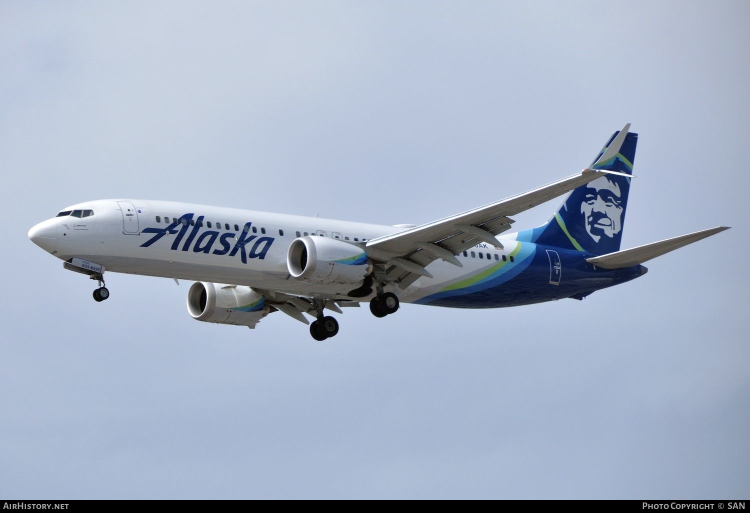 Aircraft Photo of N805AK | Boeing 737-8 Max 8 | Alaska Airlines | AirHistory.net #825726
