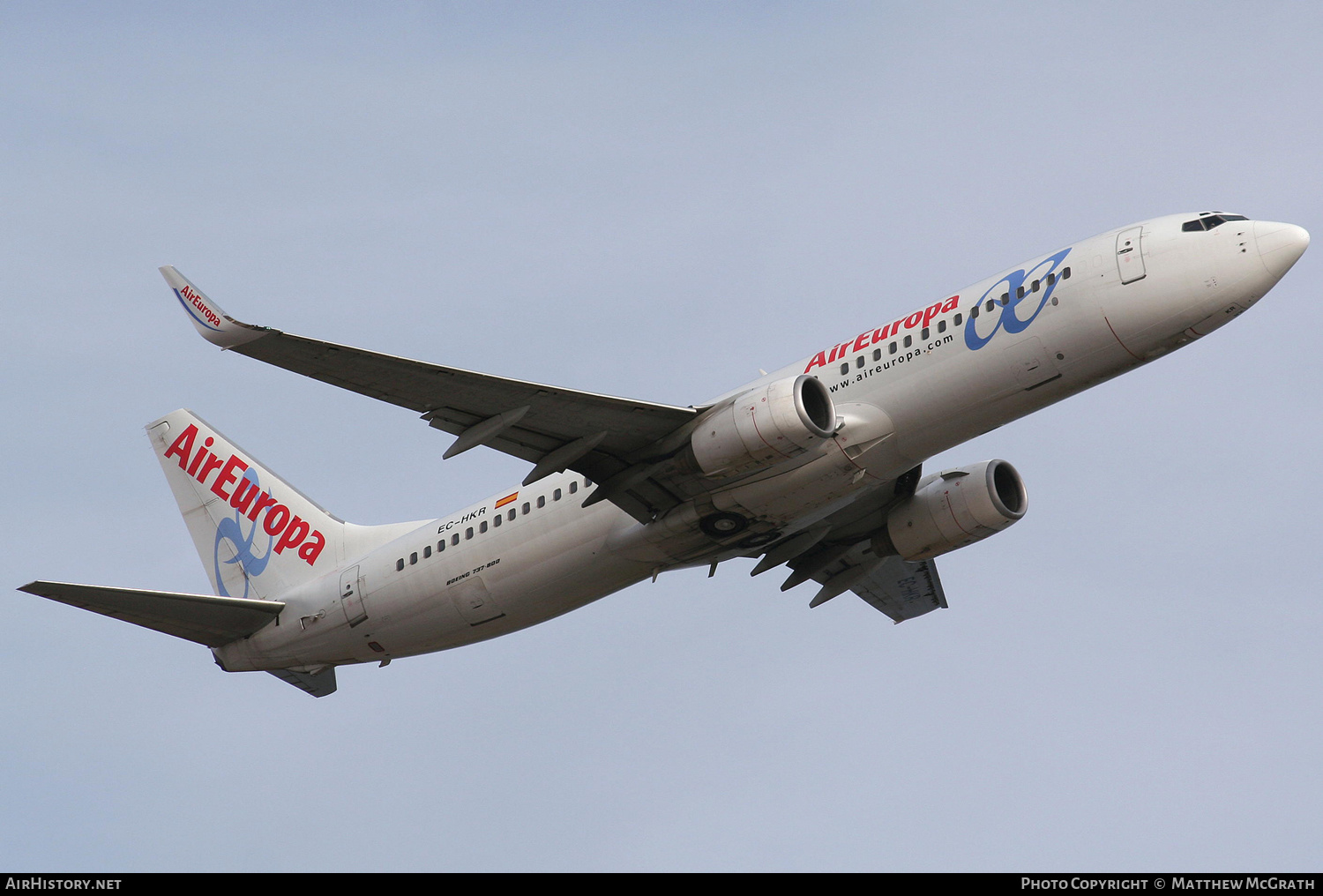 Aircraft Photo of EC-HKR | Boeing 737-85P | Air Europa | AirHistory.net #825743
