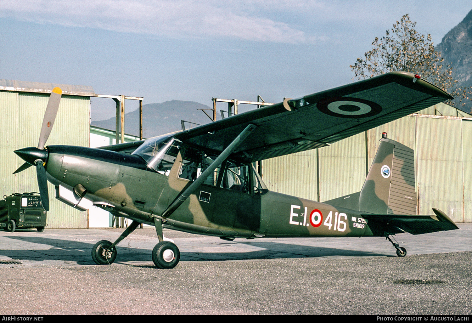 Aircraft Photo of MM57209 | SIAI-Marchetti SM-1019E | Italy - Army | AirHistory.net #825761