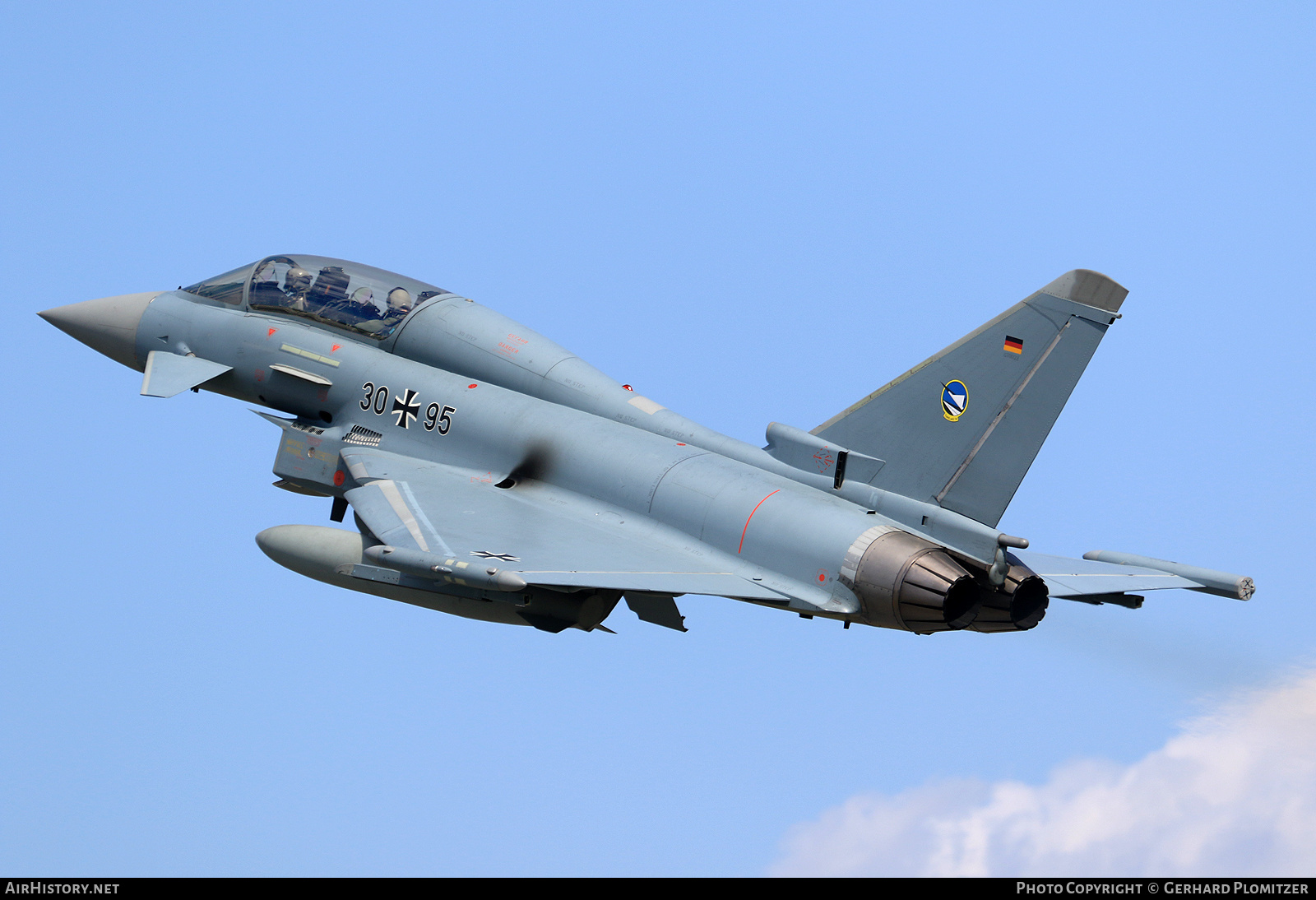 Aircraft Photo of 3095 | Eurofighter EF-2000 Typhoon T | Germany - Air Force | AirHistory.net #825765