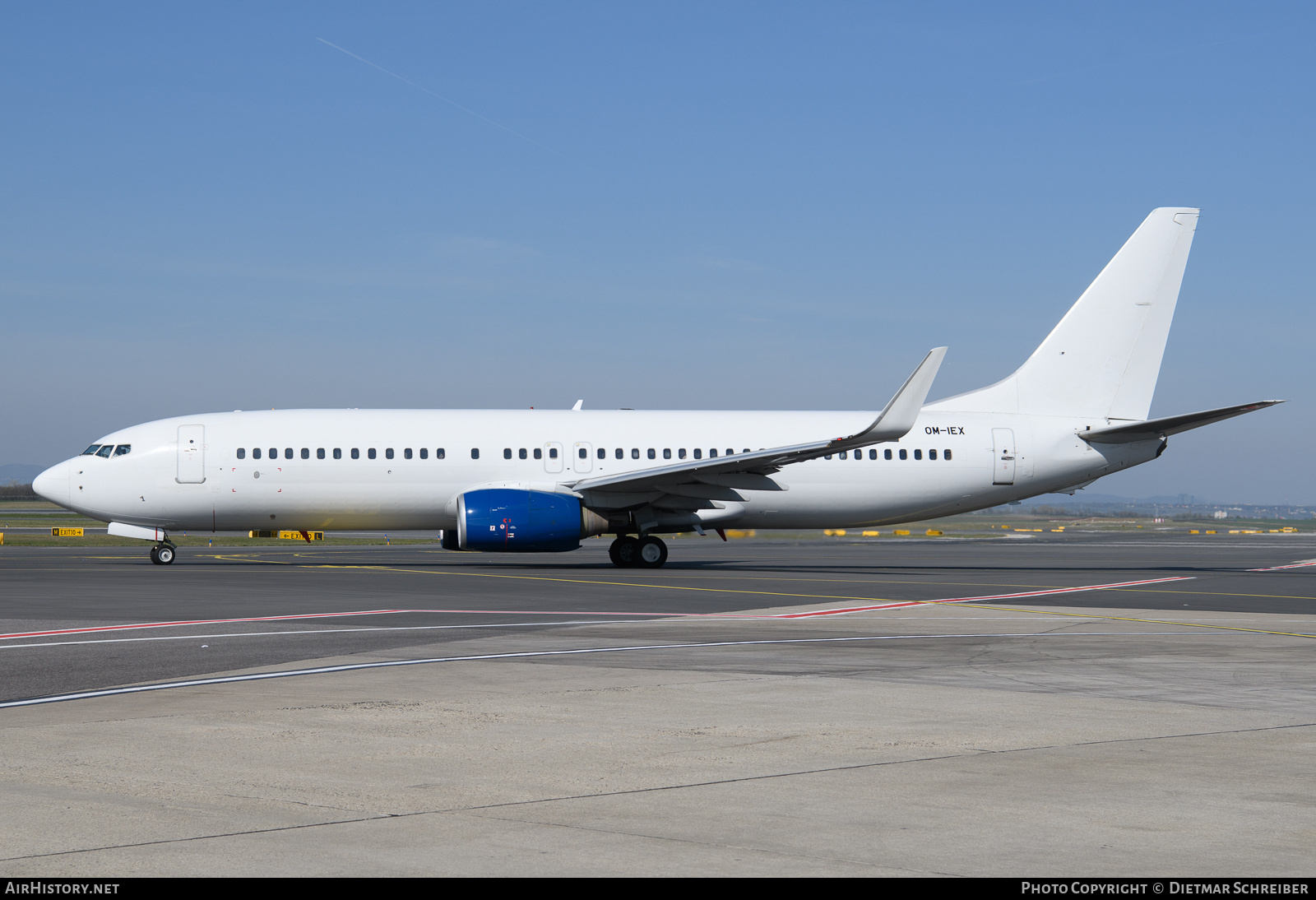 Aircraft Photo of OM-IEX | Boeing 737-8BK | AirHistory.net #825778