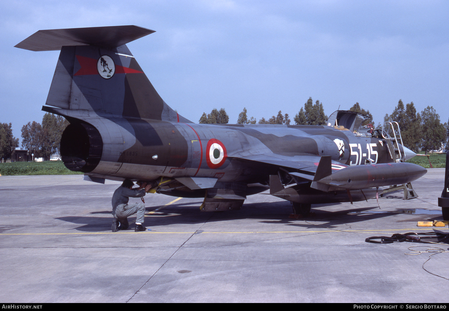 Aircraft Photo of MM6835 | Lockheed F-104S Starfighter | Italy - Air Force | AirHistory.net #825780