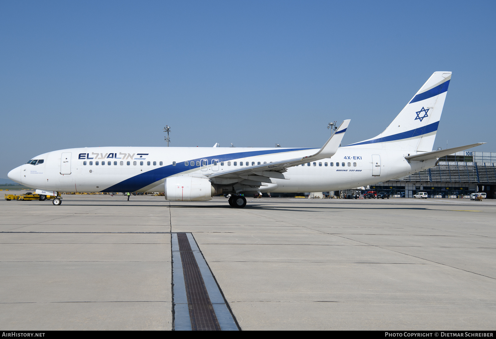 Aircraft Photo of 4X-EKI | Boeing 737-86N | El Al Israel Airlines | AirHistory.net #825796