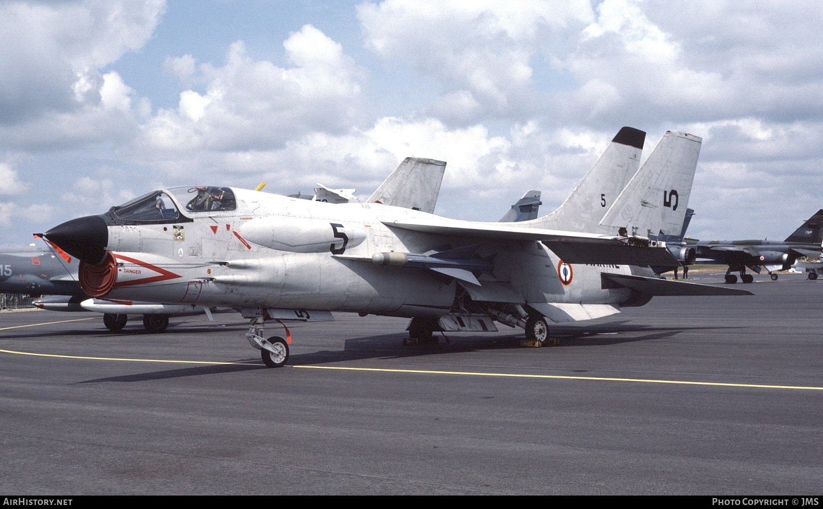 Aircraft Photo of 5 | Vought F-8E(FN) Crusader | France - Navy | AirHistory.net #825797