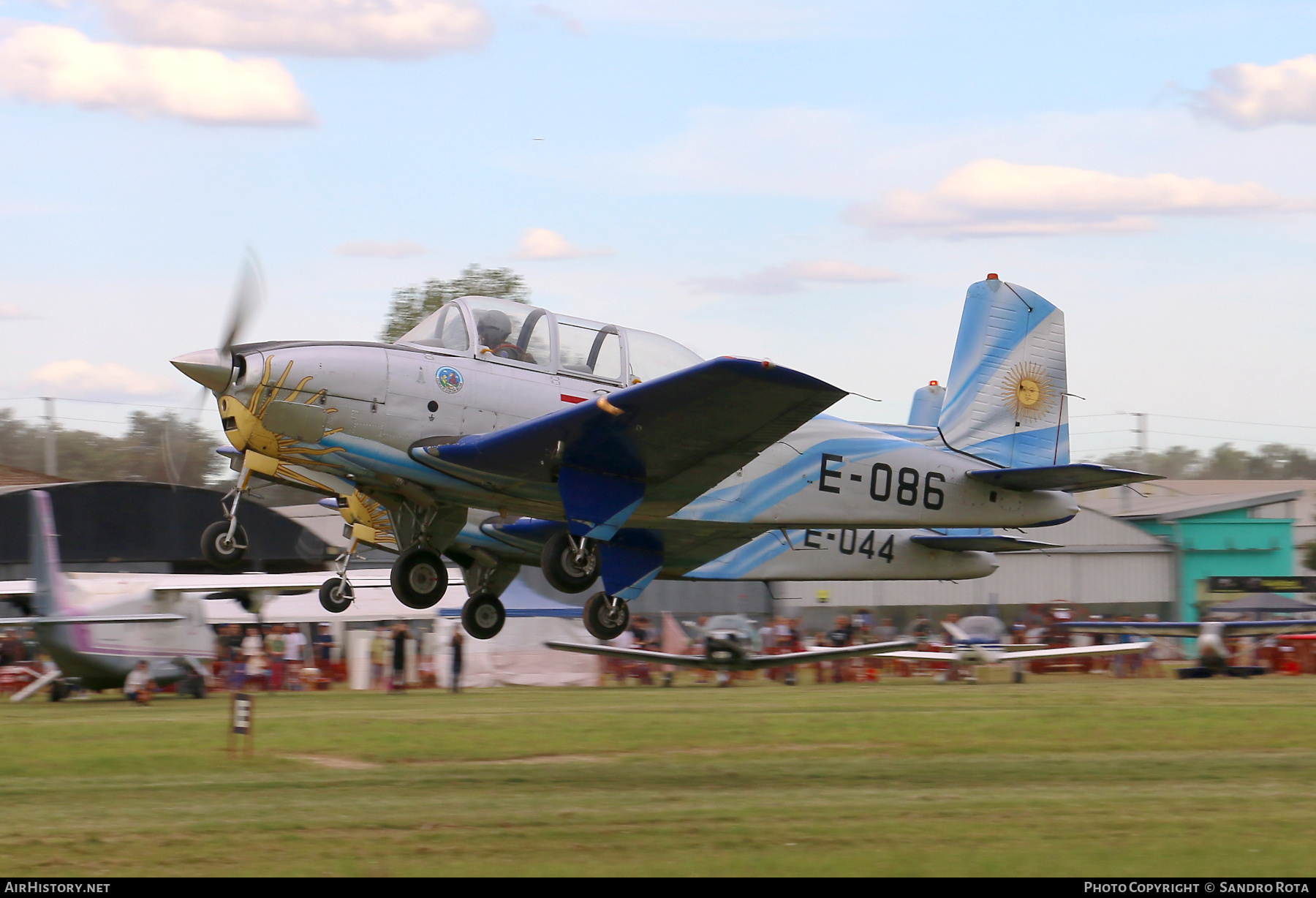 Aircraft Photo of E-086 | Beech T-34A Mentor | Argentina - Air Force | AirHistory.net #825807