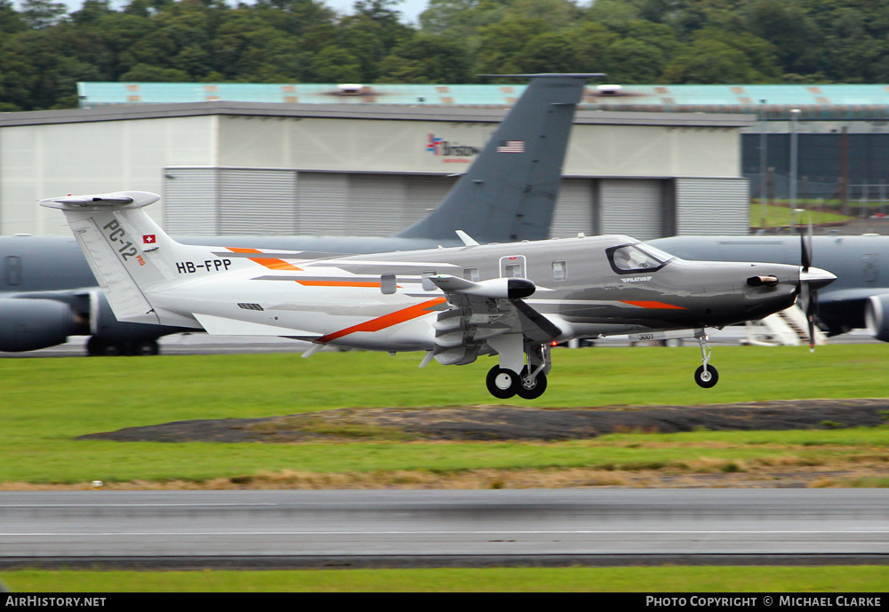 Aircraft Photo of HB-FPP | Pilatus PC-12 | AirHistory.net #825809