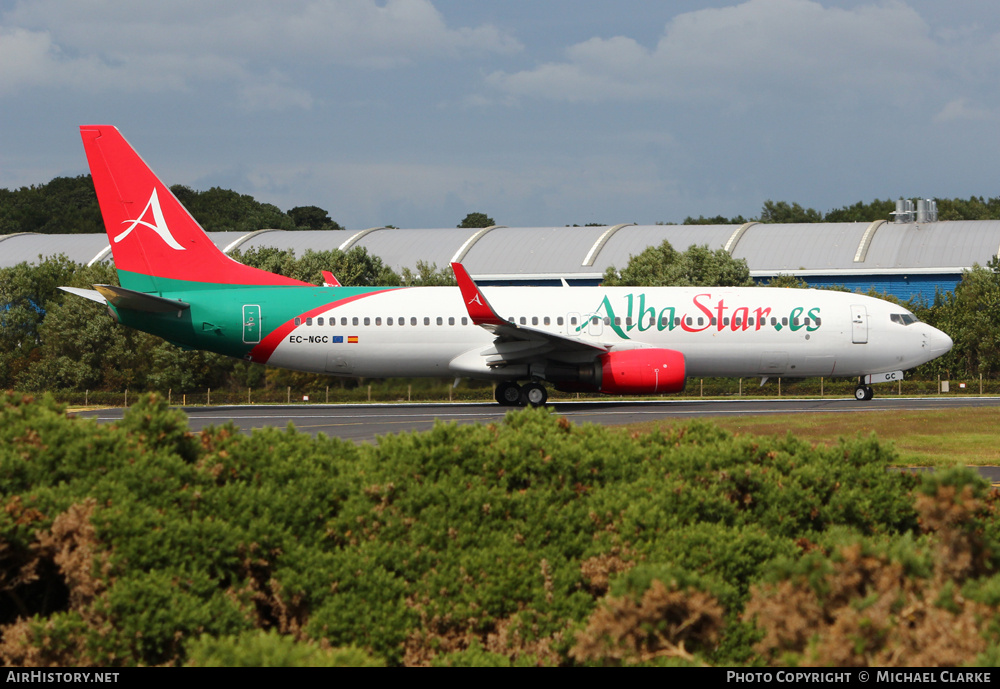 Aircraft Photo of EC-NGC | Boeing 737-809 | AlbaStar | AirHistory.net #825816