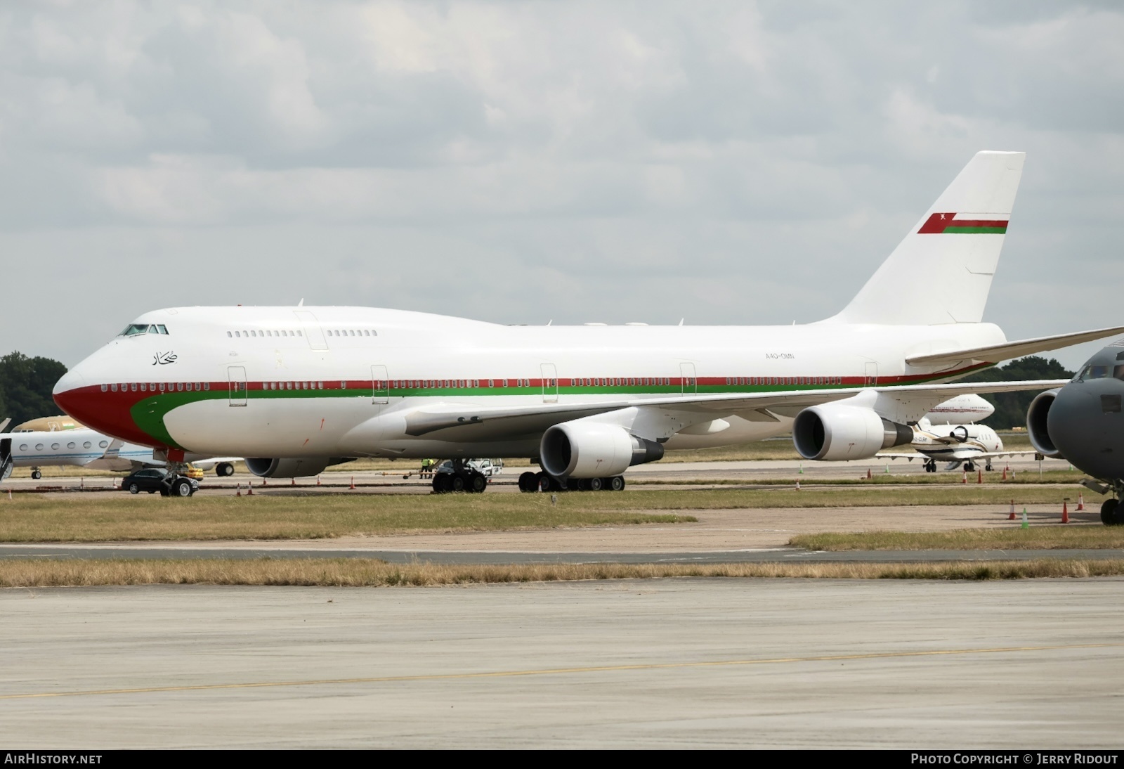 Aircraft Photo of A4O-OMN | Boeing 747-430 | Oman Government | AirHistory.net #825819