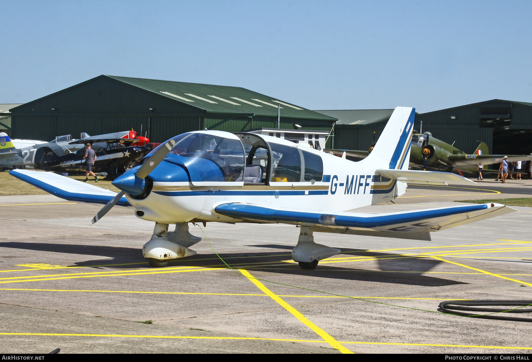 Aircraft Photo of G-MIFF | Robin DR-400-180 Regent | AirHistory.net #825822