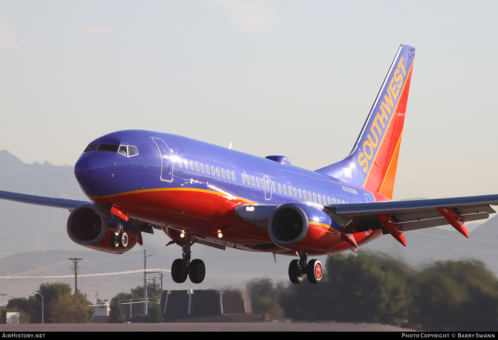 Aircraft Photo of N783SW | Boeing 737-7H4 | Southwest Airlines | AirHistory.net #825861