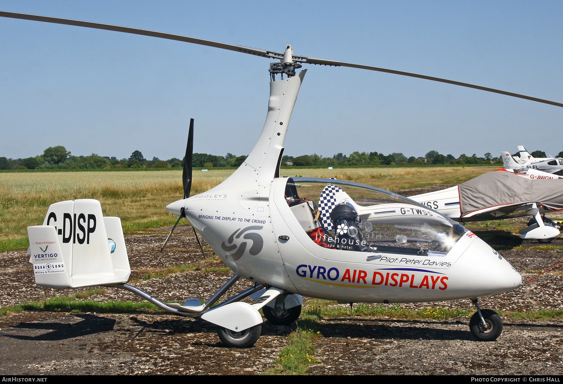 Aircraft Photo of G-DISP | RotorSport UK Calidus | AirHistory.net #825862