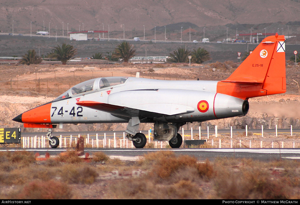 Aircraft Photo of E.25-18 | CASA C101EB Aviojet | Spain - Air Force | AirHistory.net #825864