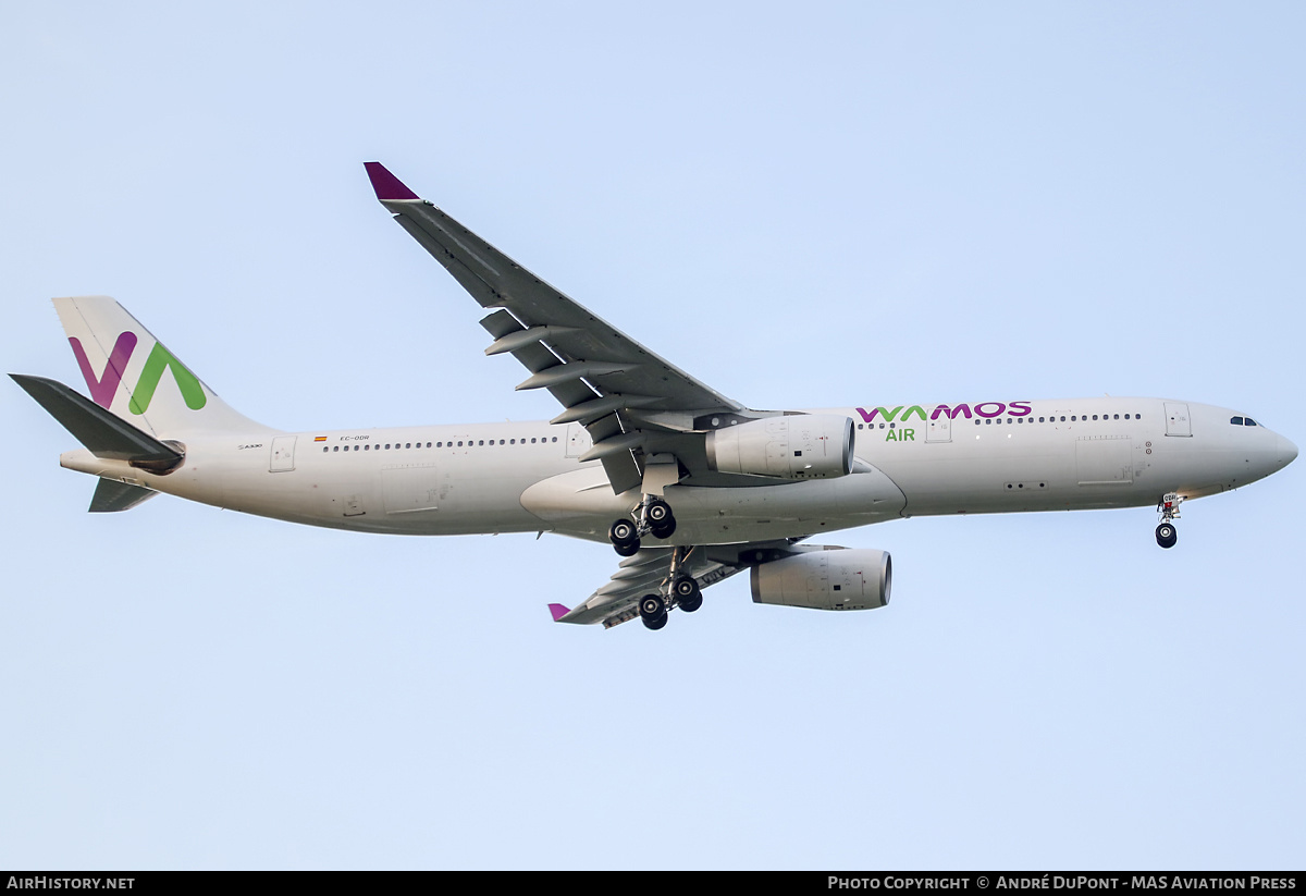 Aircraft Photo of EC-ODR | Airbus A330-343 | Wamos Air | AirHistory.net #825870
