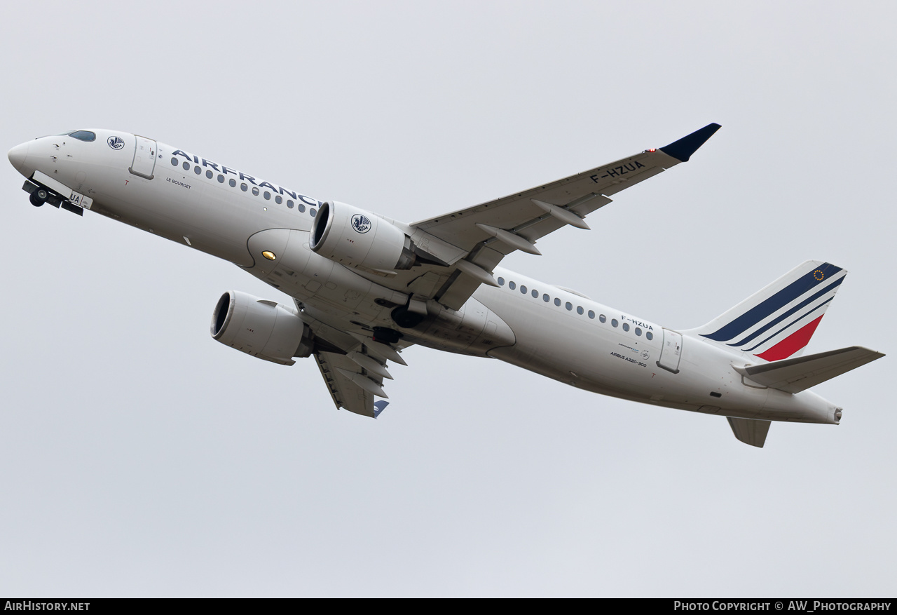 Aircraft Photo of F-HZUA | Airbus A220-371 (BD-500-1A11) | Air France | AirHistory.net #825875