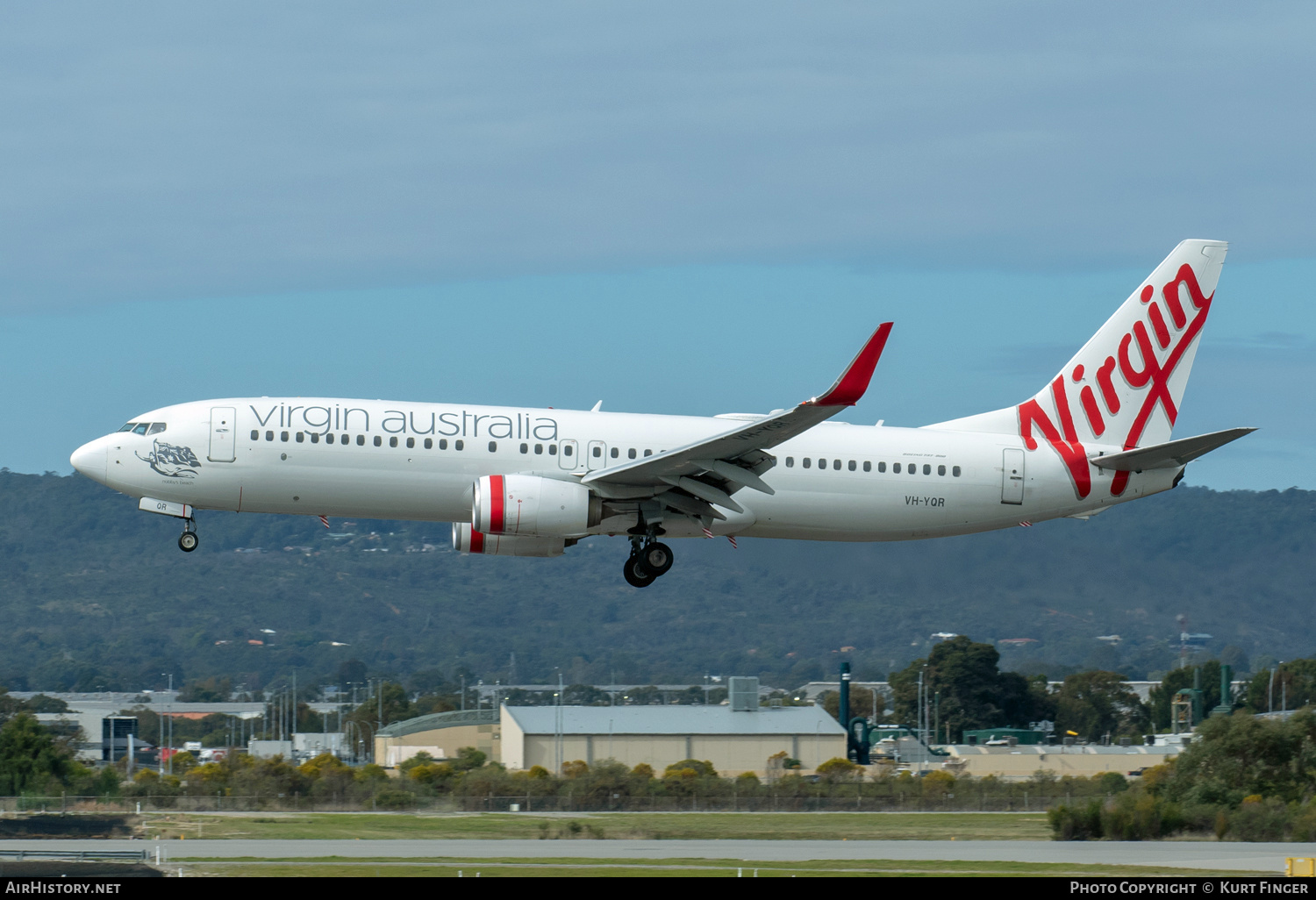 Aircraft Photo of VH-YQR | Boeing 737-8FE | Virgin Australia Airlines | AirHistory.net #825878