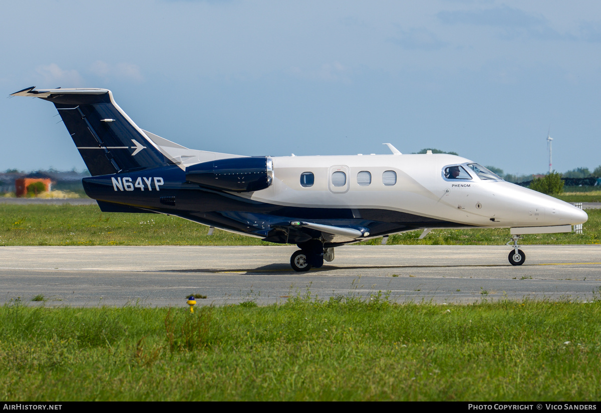 Aircraft Photo of N64YP | Embraer EMB-500 Phenom 100 | AirHistory.net #825884