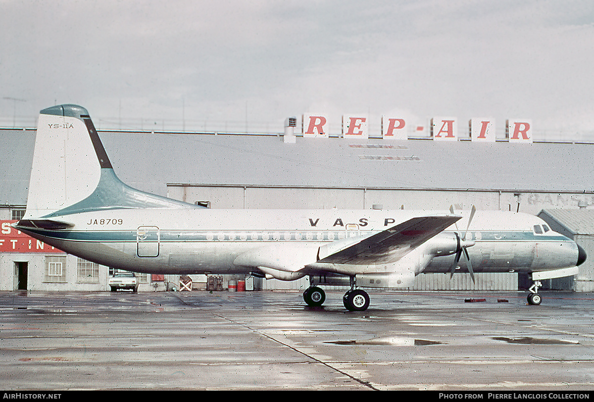 Aircraft Photo of JA8709 | NAMC YS-11A-212 | VASP | AirHistory.net #825892