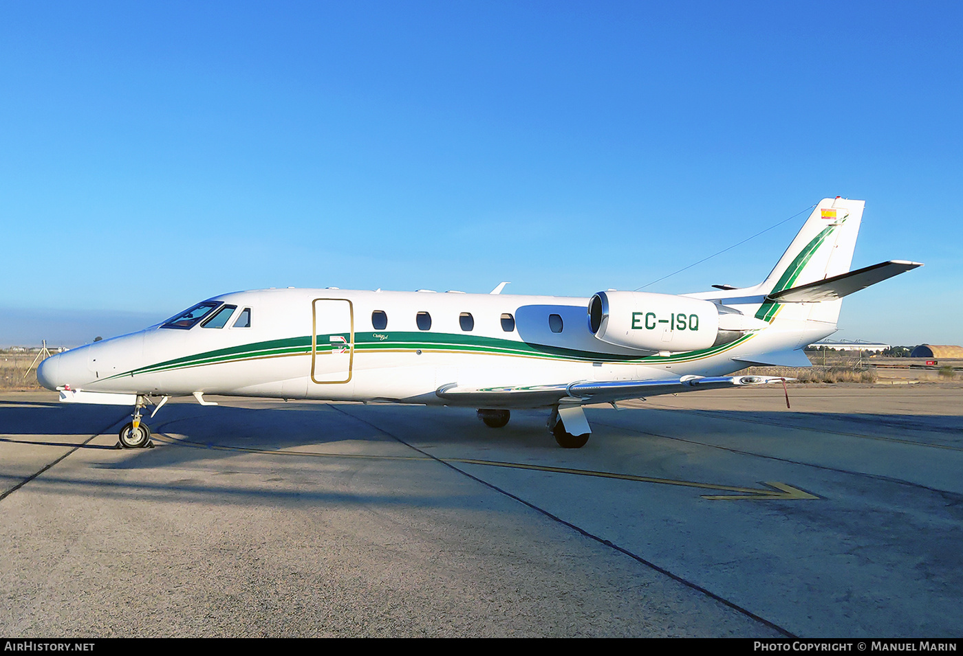Aircraft Photo of EC-ISQ | Cessna 560XL Citation Excel | AirHistory.net #825896