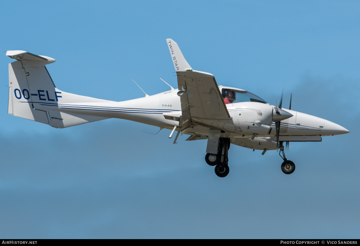Aircraft Photo of OO-ELF | Diamond DA42 Twin Star | AirHistory.net #825898