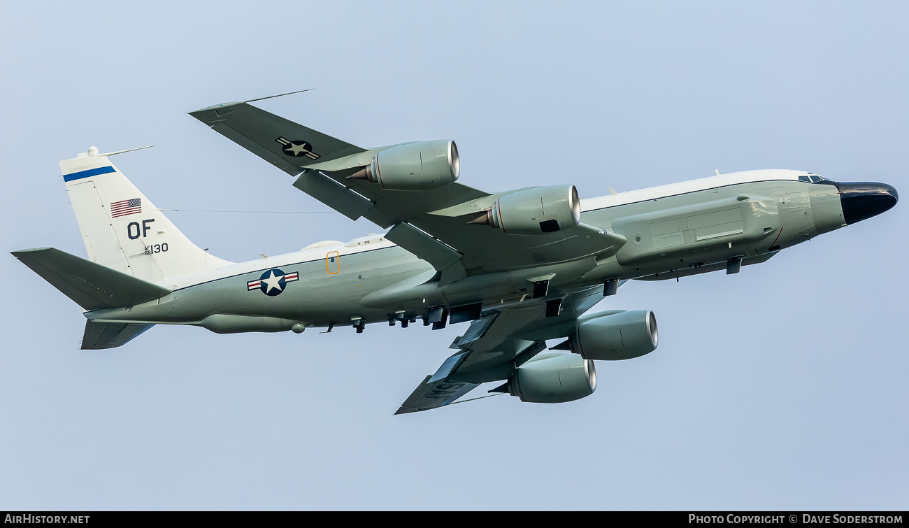 Aircraft Photo of 62-4130 / AF62-130 | Boeing RC-135W | USA - Air Force | AirHistory.net #825911