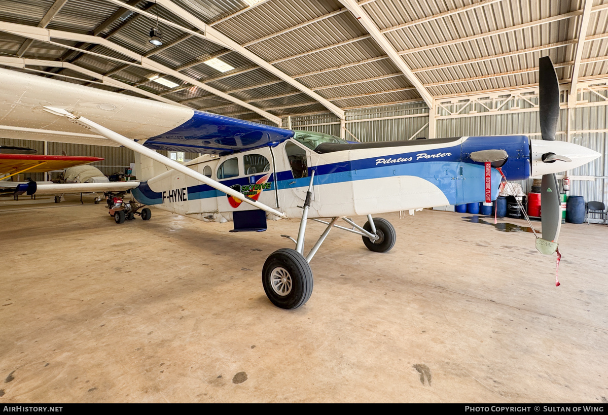 Aircraft Photo of F-HYNE | Pilatus PC-6/B2/34-H4 Turbo Porter | Skydive Aircruz | AirHistory.net #825913