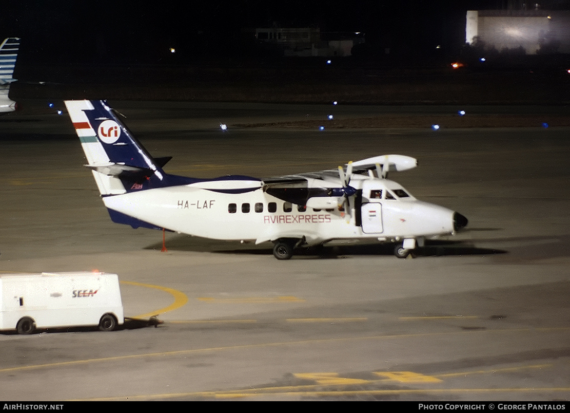Aircraft Photo of HA-LAF | Let L-410UVP-E8A Turbolet | LRI - Légiforgalmi és Repülőtéri Igazgatóságot - Flight Inspection Service | AirHistory.net #825914