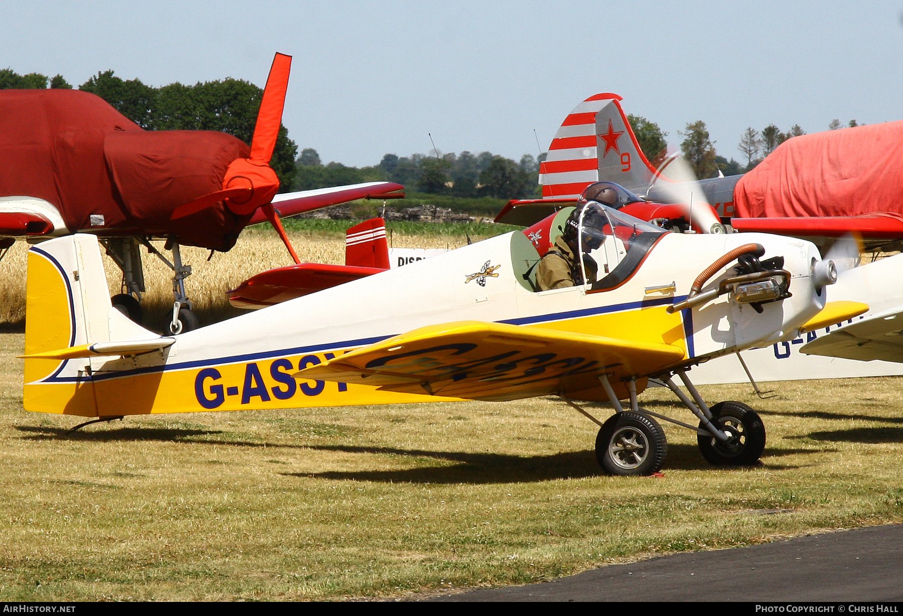 Aircraft Photo of G-ASSY | Druine D-31 Turbulent (Modified) | The Tiger Club | AirHistory.net #825919